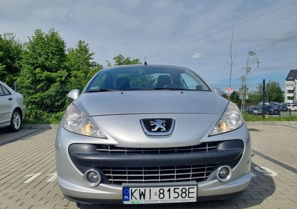 Peugeot 207 CC cena 15500 przebieg: 91500, rok produkcji 2008 z Wieliczka małe 106